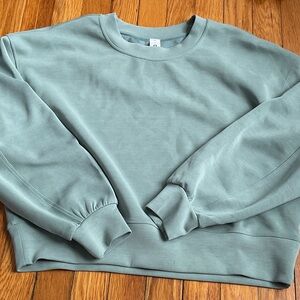 Lululemon Athletica Sage Green Sweatshirt